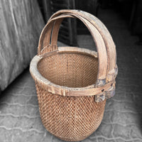 Vintage Chinese Fisherman Baskets