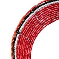 Maasai People Beaded Collar