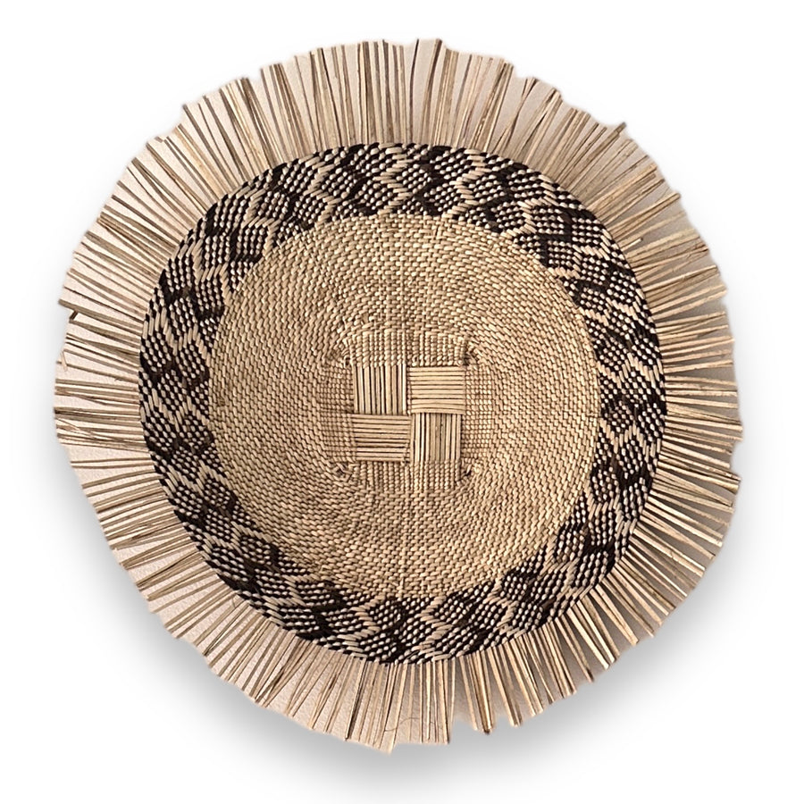 Tonga Baskets - Fringed - Flat Style - NEW