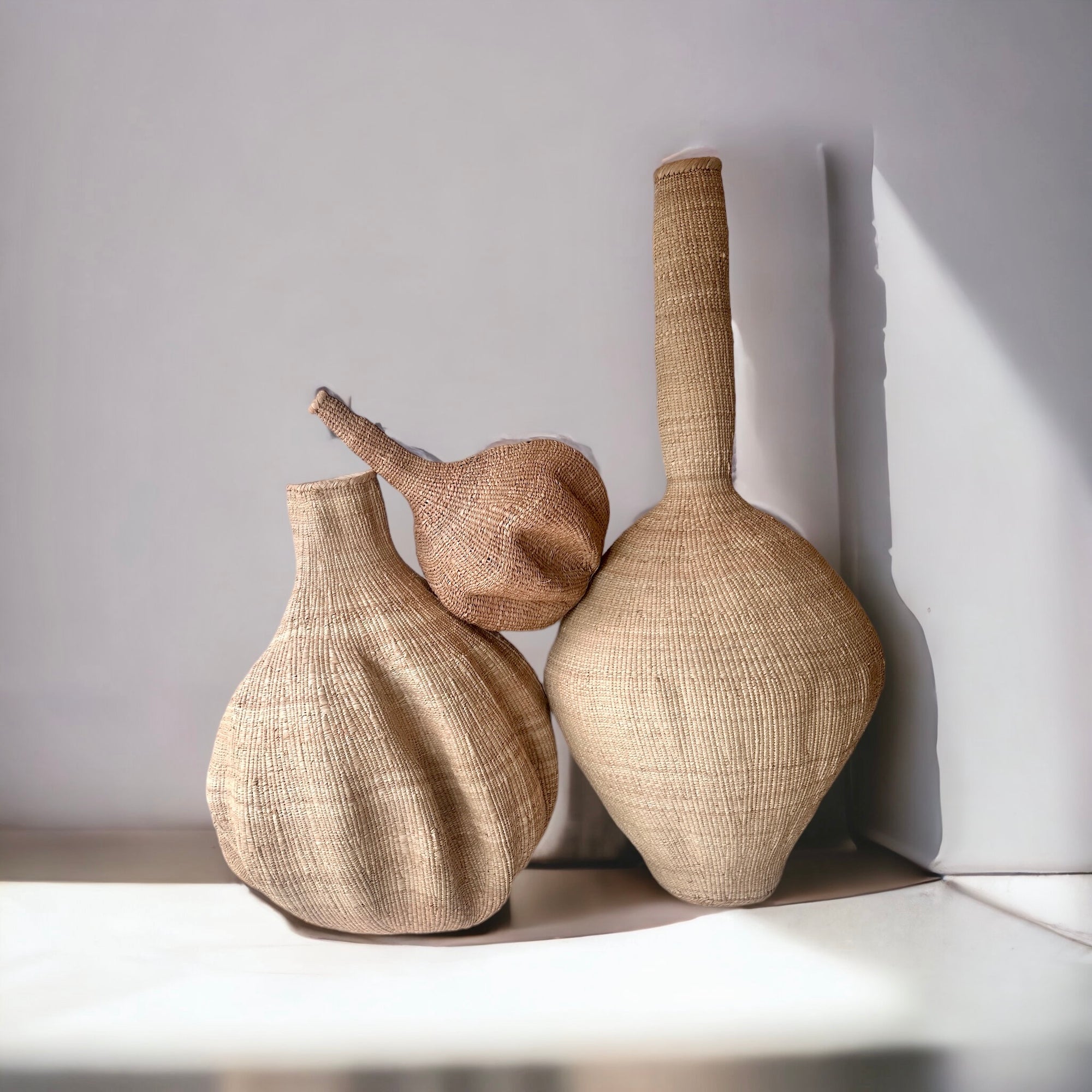 Long Neck Garlic Gourds/Baskets