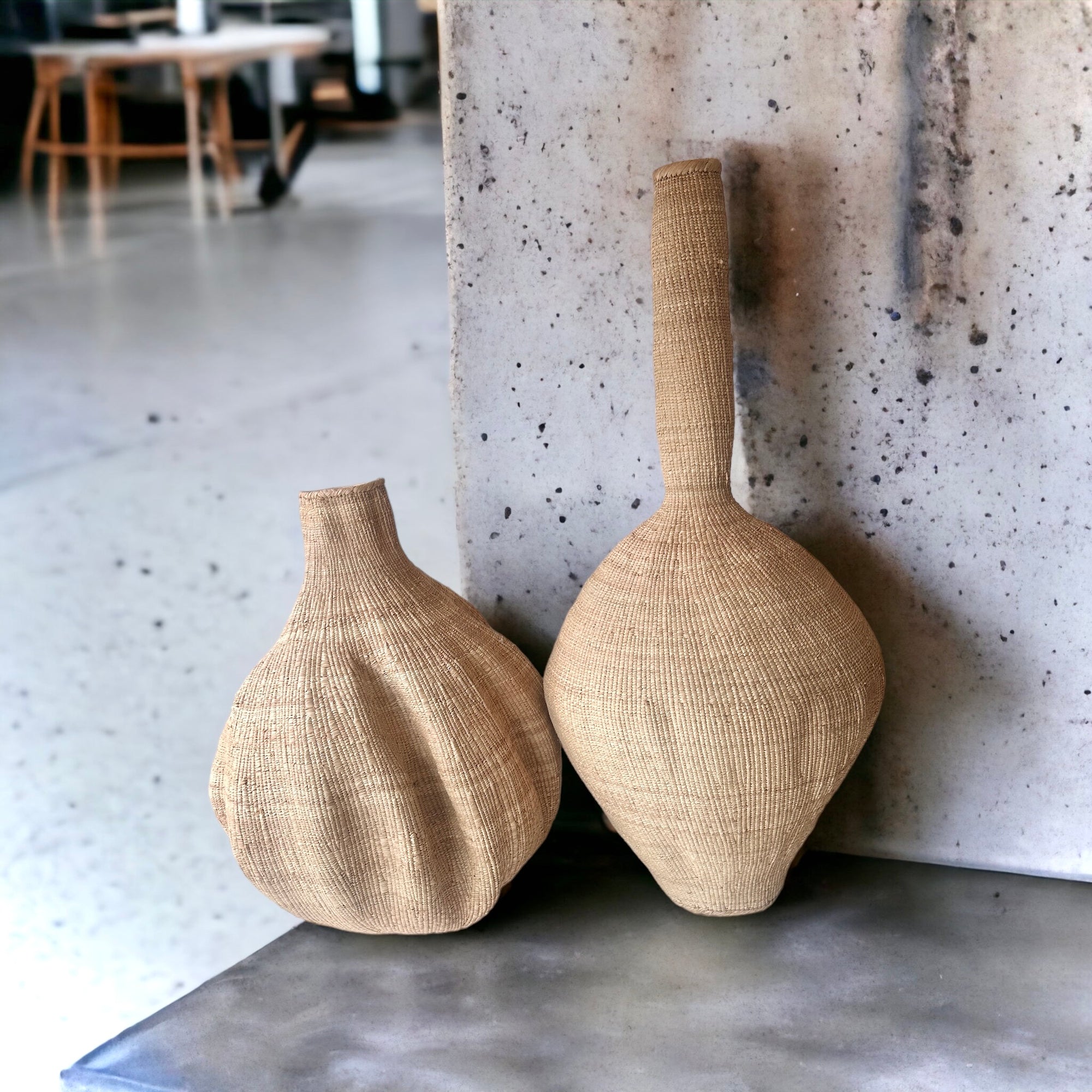 Long Neck Garlic Gourds/Baskets