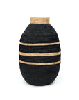 Buhera Baskets - Black Stripe - eyahomeliving