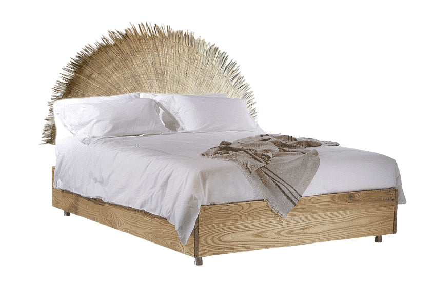 Sun Circle Headboard - Imported from Malawi - eyahomeliving