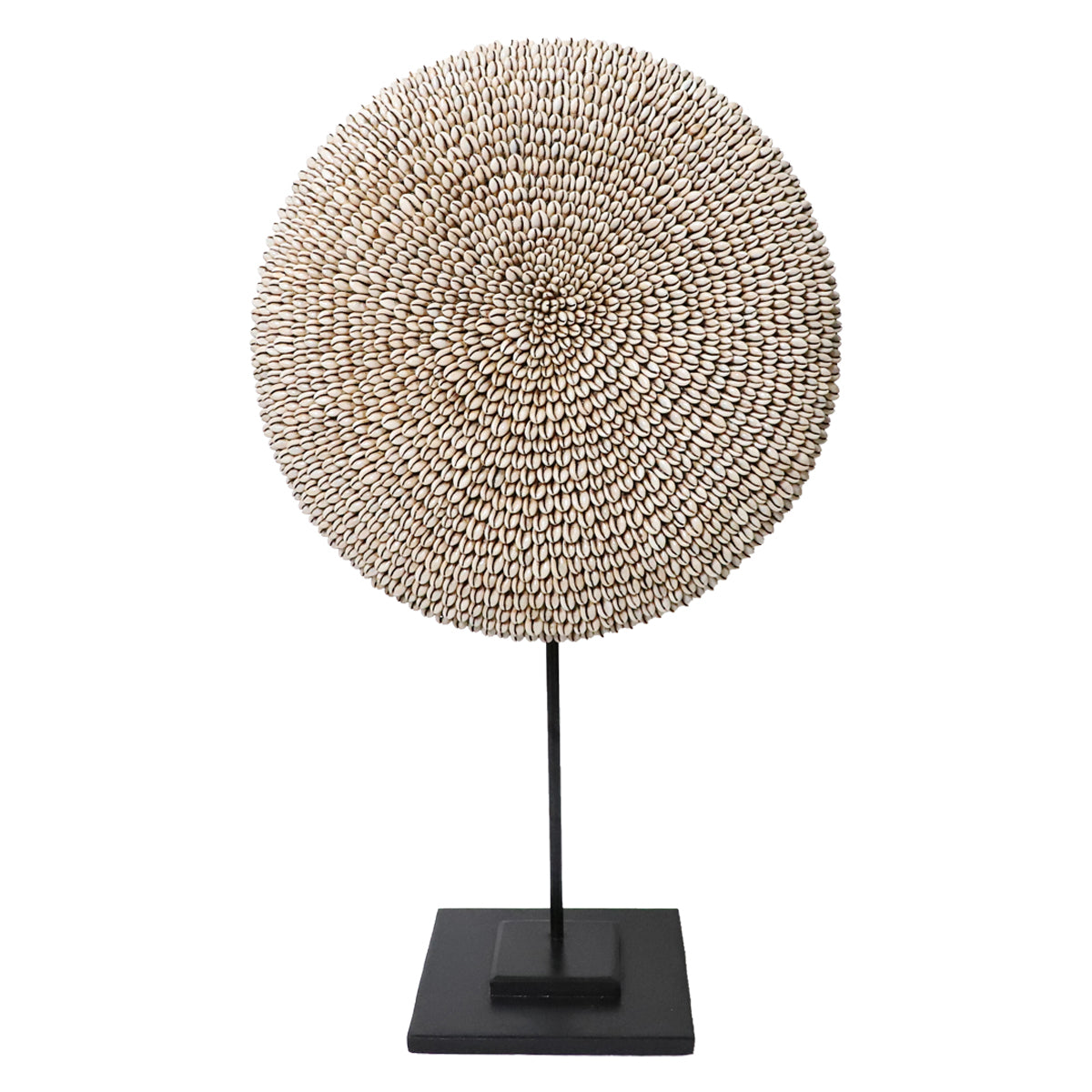 African Cowrie Shell Shield - eyahomeliving