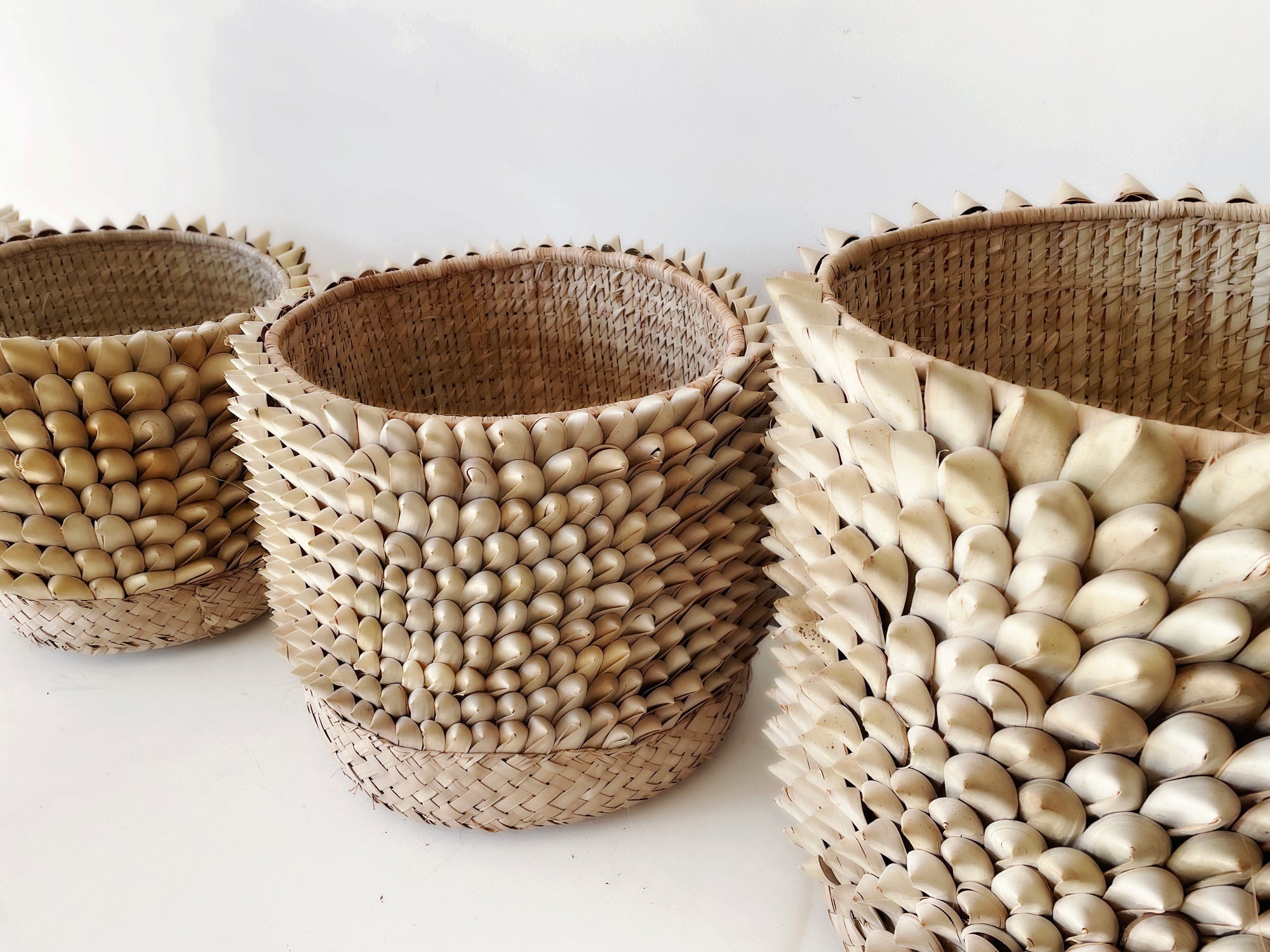 Porcupine Floor Baskets - eyahomeliving