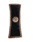 African Beaded Shield - 60cm Black